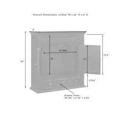 Hot Sale ???? Crosley Furniture Lydia Wall Cabinet- Espresso ???? -Crosley Furniture Shop unnamed file 423