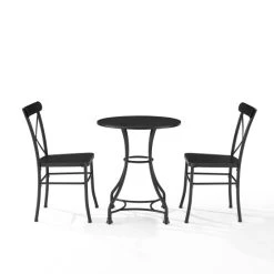 Brand new ???? Crosley Furniture Astrid 3Pc Indoor/Outdoor Metal Bistro Set - 26"dx75"x34.88" ❤️ 14 Brand new ???? Crosley Furniture Astrid 3Pc Indoor/Outdoor Metal Bistro Set - 26"dx75"x34.88" ❤️ -Crosley Furniture Shop unnamed file 4230