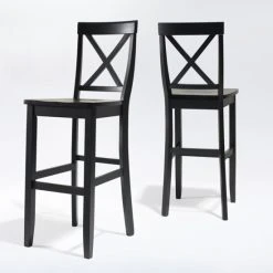 Coupon ???? Crosley Furniture Black Contemporary X-back Bar Stool (Set Of 2) ✔️ -Crosley Furniture Shop unnamed file 4237