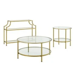 Best Sale ???? Crosley Furniture Aimee 3-Piece Table Set ❤️ -Crosley Furniture Shop unnamed file 4252
