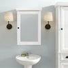 Best reviews of ???? Crosley Furniture Seaside Mirrored Wall Cabinet Distressed White ????