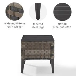 Top 10 ⭐ Crosley Furniture Prescott Outdoor Wicker Side Table - 20"x20"x20.25" ???? -Crosley Furniture Shop unnamed file 4332