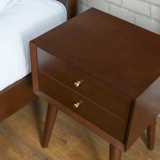 Budget ???? Crosley Furniture Landon Night Stand In Mahogany ???? 4 Budget ???? Crosley Furniture Landon Night Stand In Mahogany ???? - Image 2