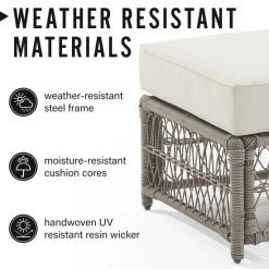 Wholesale ⌛ Crosley Furniture Thatcher Outdoor Wicker Coffee Table Ottoman ???? -Crosley Furniture Shop unnamed file 4488