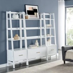 Best Pirce ???? Crosley Furniture Landon 3Pc Etagere Set White - Large Etagere, 2 Small Etageres ????