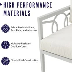 Brand new ???? Crosley Furniture Ashford 2Pc Outdoor Metal Armchair Set ❤️ -Crosley Furniture Shop unnamed file 4566