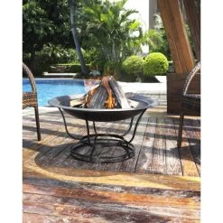 Best deal ❤️ Crosley Furniture Buckner Firepit ????