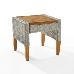 Outlet ???? Crosley Furniture Capella Outdoor Wicker Side Table ✔️ -Crosley Furniture Shop unnamed file 4614