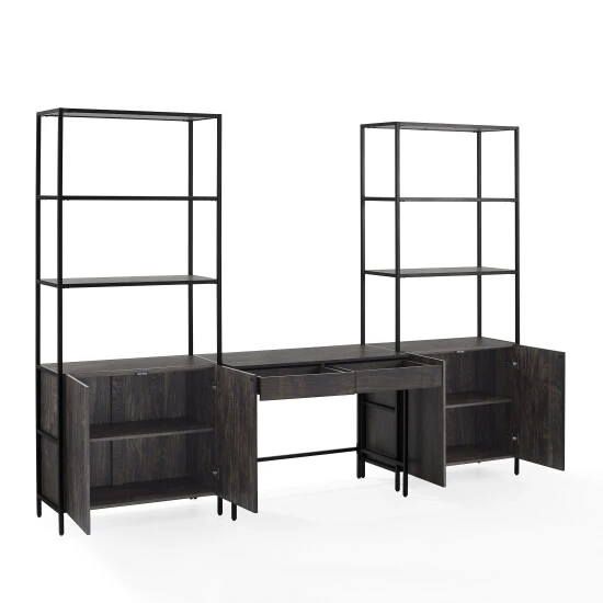 Best Sale ???? Crosley Furniture Jacobsen 3Pc Desk & Etagere Set ???? 10 Best Sale ???? Crosley Furniture Jacobsen 3Pc Desk & Etagere Set ???? - Image 8