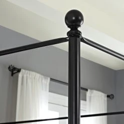 Flash Sale ✔️ Crosley Furniture Montgomery Canopy Bed, Queen In Black ???? -Crosley Furniture Shop unnamed file 4650