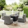 Cheap ???? Crosley Furniture Bradenton 5Pc Outdoor Wicker Conversation Set W/Fire Table Navy ✔️ -Crosley Furniture Shop unnamed file 4676
