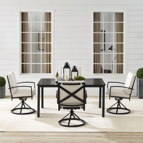 New ???? Crosley Furniture Kaplan 5Pc Outdoor Dining Set ???? 4 New ???? Crosley Furniture Kaplan 5Pc Outdoor Dining Set ???? - Image 2