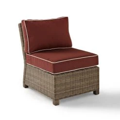 Best reviews of ???? Crosley Furniture Bradenton Outdoor Wicker Sectional Center Chair With Sangria Cushions ???? -Crosley Furniture Shop unnamed file 4726