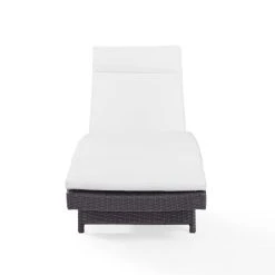 Best Sale ???? Crosley Furniture Biscayne Chaise Lounge With White Cushion - 79 W X 25.75 D X 35 H ???? -Crosley Furniture Shop unnamed file 4736