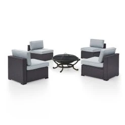 Promo ???? Crosley Furniture Biscayne Mist 5-piece Wicker Outdoor Seating Set ❤️ -Crosley Furniture Shop unnamed file 4766