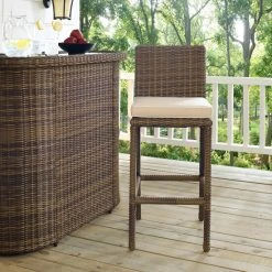Cheap ❤️ Crosley Furniture Bradenton Outdoor Wicker Bar Height Stools With Sand Cushions (Set Of 2) ???? -Crosley Furniture Shop unnamed file 4814