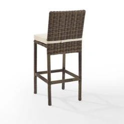 Cheap ❤️ Crosley Furniture Bradenton Outdoor Wicker Bar Height Stools With Sand Cushions (Set Of 2) ???? -Crosley Furniture Shop unnamed file 4817