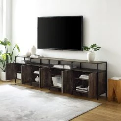 Deals ???? Crosley Furniture Jacobsen 108" 2Pc Media Stand - 15.25"x108"x30.38" ✔️ -Crosley Furniture Shop unnamed file 4835