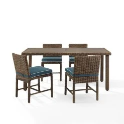 Wholesale ???? Crosley Furniture Bradenton 5Pc Outdoor Wicker Dining Set Navy ❤️ -Crosley Furniture Shop unnamed file 4846