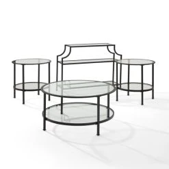 Outlet ???? Crosley Furniture Aimee 4Pc Occasional Table Set ???? -Crosley Furniture Shop unnamed file 4867