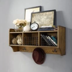 Hot Sale ???? Crosley Furniture Fremont Entryway Shelf - 34.5 "W X 10.63 "D X 15.88 "H ????