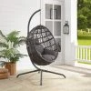 New ???? Crosley Furniture Tess Indoor/Outdoor Wicker Hanging Egg Chair - 57.13"x57.13"x76.75" ???? -Crosley Furniture Shop unnamed file 4909