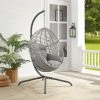 Cheapest ???? Crosley Furniture Lorelei Indoor/Outdoor Wicker Hanging Egg Chair - 57.13"x57.13"x76.75" ???? -Crosley Furniture Shop unnamed file 4917