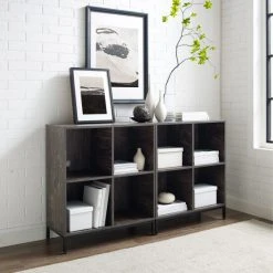 Top 10 ???? Crosley Furniture Jacobsen 2Pc Record Storage Cube Bookcase Set - 57 "W X 13.5 "D X 33 " ???? -Crosley Furniture Shop unnamed file 4976