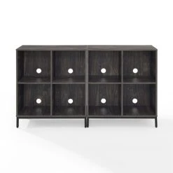 Top 10 ???? Crosley Furniture Jacobsen 2Pc Record Storage Cube Bookcase Set - 57 "W X 13.5 "D X 33 " ???? -Crosley Furniture Shop unnamed file 4981