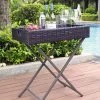 Best Sale ???? Crosley Furniture Crosley Palm Harbor Wicker Outdoor Butler Tray - 28 "W X 18 "D X 32 "H ⭐ -Crosley Furniture Shop unnamed file 5003