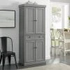Best Pirce ✔️ Crosley Furniture Crosley Seaside Grey Freestanding Kitchen Pantry Cupboard - 30 "W X 16 "D X 72 "H ???? -Crosley Furniture Shop unnamed file 5085