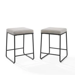 Best reviews of ⌛ Crosley Furniture Beckett 2Pc Counter Stool Set - 16 "W X 18.5 "D X 24 "H Grey ???? -Crosley Furniture Shop unnamed file 5118