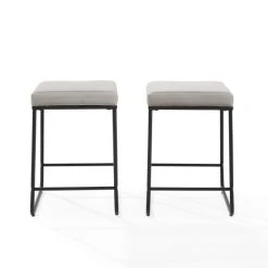 Best reviews of ⌛ Crosley Furniture Beckett 2Pc Counter Stool Set - 16 "W X 18.5 "D X 24 "H Grey ???? -Crosley Furniture Shop unnamed file 5119