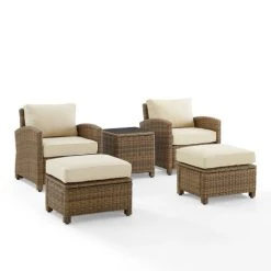 Budget ⭐ Crosley Furniture Bradenton 5Pc Outdoor Wicker Chair Set ???? -Crosley Furniture Shop unnamed file 5142