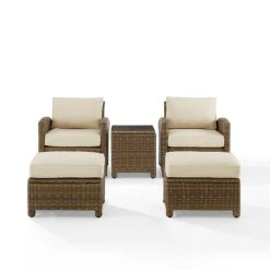 Budget ⭐ Crosley Furniture Bradenton 5Pc Outdoor Wicker Chair Set ???? -Crosley Furniture Shop unnamed file 5143
