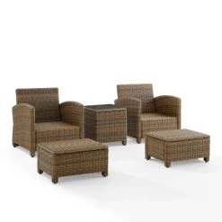 Budget ⭐ Crosley Furniture Bradenton 5Pc Outdoor Wicker Chair Set ???? -Crosley Furniture Shop unnamed file 5145