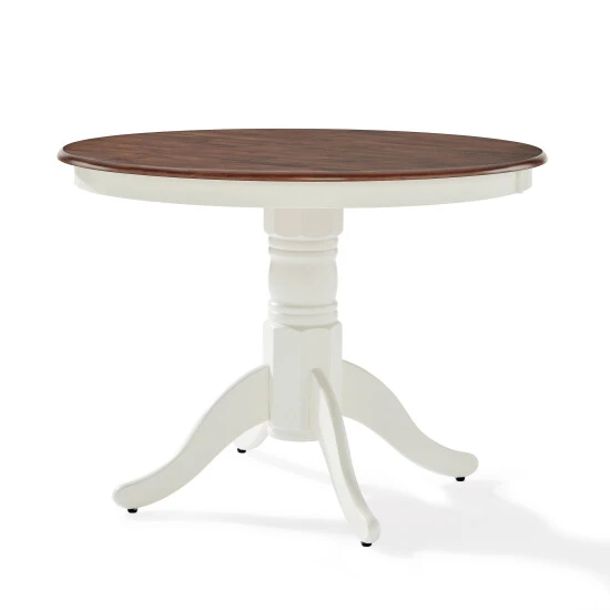 New ???? Crosley Furniture Shelby Round Dining Table - 42 "W X 42 "D X 30.5 "H ???? 4 New ???? Crosley Furniture Shelby Round Dining Table - 42 "W X 42 "D X 30.5 "H ???? - Image 3