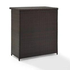 Promo ✨ Crosley Furniture Palm Harbor Brown Wicker Outdoor Bar - 39.37 "W X 22 "D X 43 "H - 39.37 "W X 22 "D X 43 "H ???? 17 Promo ✨ Crosley Furniture Palm Harbor Brown Wicker Outdoor Bar - 39.37 "W X 22 "D X 43 "H - 39.37 "W X 22 "D X 43 "H ???? -Crosley Furniture Shop unnamed file 541
