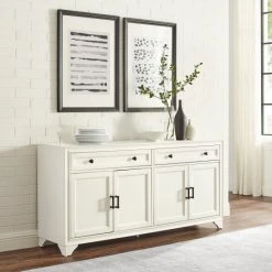 Discount ???? Crosley Furniture Tara Sideboard - 15"x61"x29.63" Distressed White ????