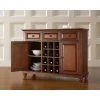 Outlet ???? Crosley Furniture Cambridge Buffet Server / Sideboard Cabinet With Wine Storage In Classic Cherry Finish - 47.75 "W X 18 "D X 36 "H ???? -Crosley Furniture Shop unnamed file 622