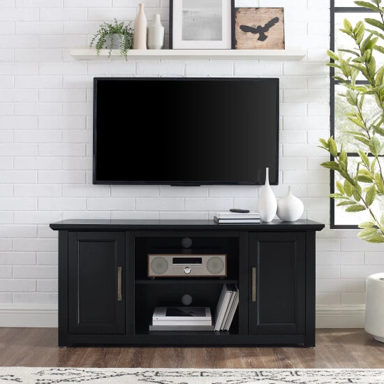 Cheap ???? Crosley Furniture Camden 48-inch Low Profile Tv Stand - 47.75 W X 15.75 D X 22 H Frosted Oak ???? 4 Cheap ???? Crosley Furniture Camden 48-inch Low Profile Tv Stand - 47.75 W X 15.75 D X 22 H Frosted Oak ???? - Image 2
