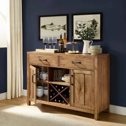 Deals ???? Crosley Furniture Roots Natural Finish Buffet - 52 "W X 18 "D X 36 "H ⭐ -Crosley Furniture Shop unnamed file 676