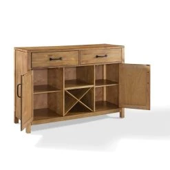 Deals ???? Crosley Furniture Roots Natural Finish Buffet - 52 "W X 18 "D X 36 "H ⭐ -Crosley Furniture Shop unnamed file 678