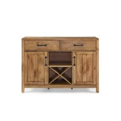 Deals ???? Crosley Furniture Roots Natural Finish Buffet - 52 "W X 18 "D X 36 "H ⭐ -Crosley Furniture Shop unnamed file 679