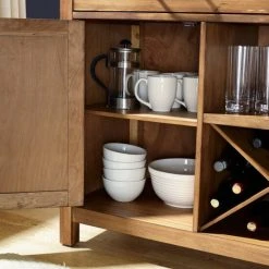 Deals ???? Crosley Furniture Roots Natural Finish Buffet - 52 "W X 18 "D X 36 "H ⭐ -Crosley Furniture Shop unnamed file 681