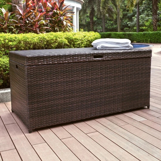 Cheap ❤️ Crosley Furniture Palm Harbor Outdoor Wicker Storage Bin ???? 3 Cheap ❤️ Crosley Furniture Palm Harbor Outdoor Wicker Storage Bin ????