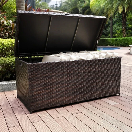 Cheap ❤️ Crosley Furniture Palm Harbor Outdoor Wicker Storage Bin ???? 4 Cheap ❤️ Crosley Furniture Palm Harbor Outdoor Wicker Storage Bin ???? - Image 2