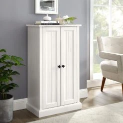 Best Sale ???? Crosley Furniture Seaside Distressed White Accent Cabinet ⭐ -Crosley Furniture Shop unnamed file 710