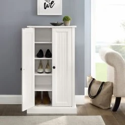 Best Sale ???? Crosley Furniture Seaside Distressed White Accent Cabinet ⭐ -Crosley Furniture Shop unnamed file 715