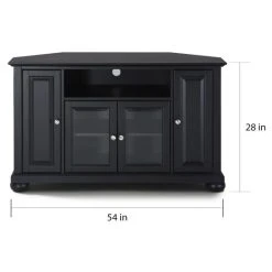 Top 10 ???? Crosley Furniture Alexandria 48" Corner TV Stand In Black ✨ -Crosley Furniture Shop unnamed file 734